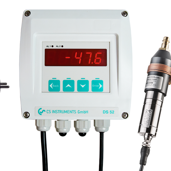 DS 52 Set - Medición de punto de rocío para secadores de adsorción